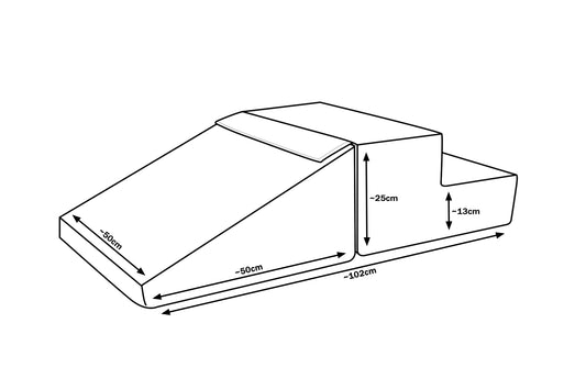 Mini Step & Slide Set, Replacement Covers