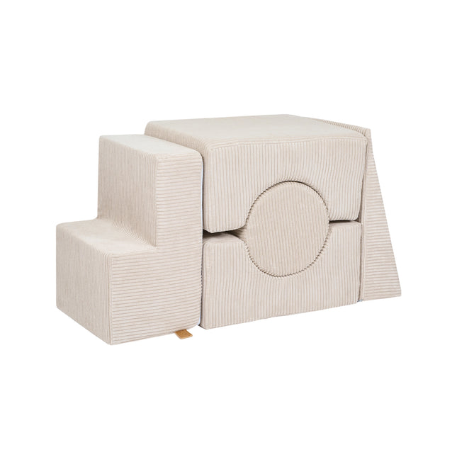 Cylinder 5-Piece Playsystem, Chunky Corduroy Vanilla