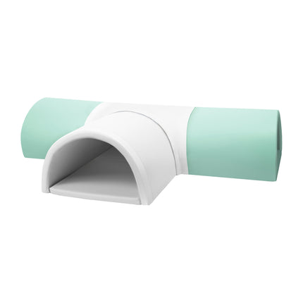 Soft Play T-Shaped Tunnel, 4 Pieces, Pastel Mint