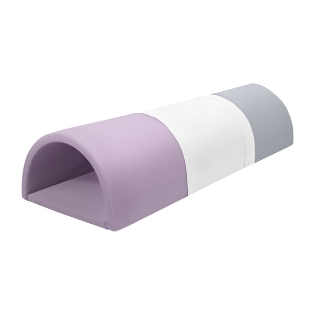 Soft Play Tunnel, 3 Pieces, Purple