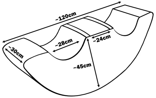 Two Seated Rocker, Replacement Cover