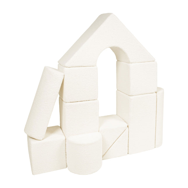 Bouclé Castle Set (11 Pieces), Cream
