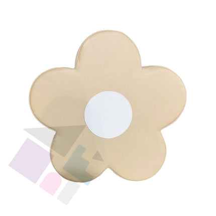 Beige Soft Play Flower Shape, Decorative Foam Blocks for Kids