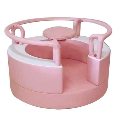 Round Ride-On Carousel (Non-Motorized)