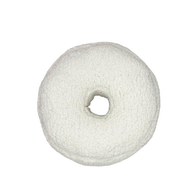 Bouclé Letter Cushion, Ecru