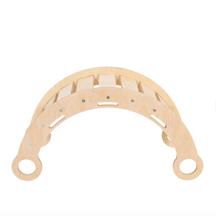 Wooden Rocker with Cushion, Large