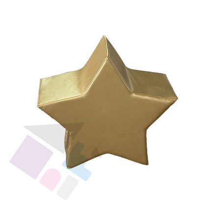 Gold Soft Play Star Shape, Decorative Foam Blocks for Kids