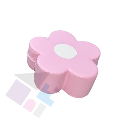 Pastel Pink Soft Play Flower Shape, Decorative Foam Blocks for Kids