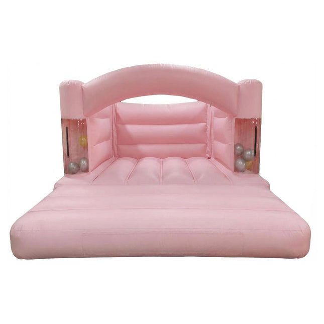 Luxury Balloon Leg Commercial Curved Arch Bouncy Castle – Kids Event Inflatable