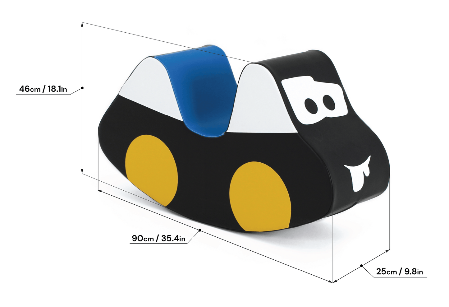 Car Rocker, Black