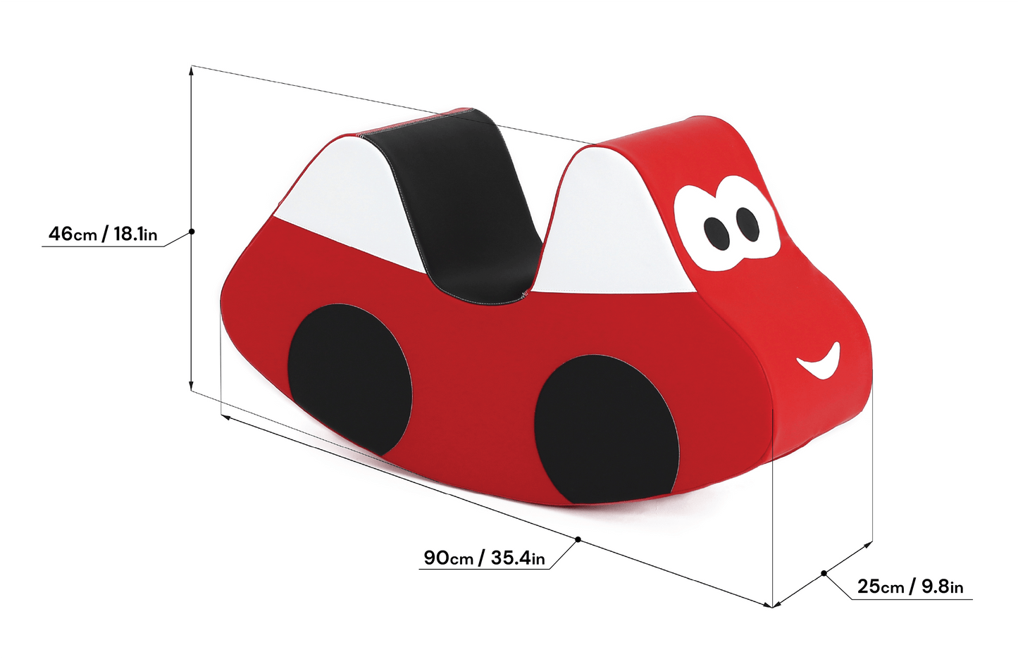 Car Rocker | Red