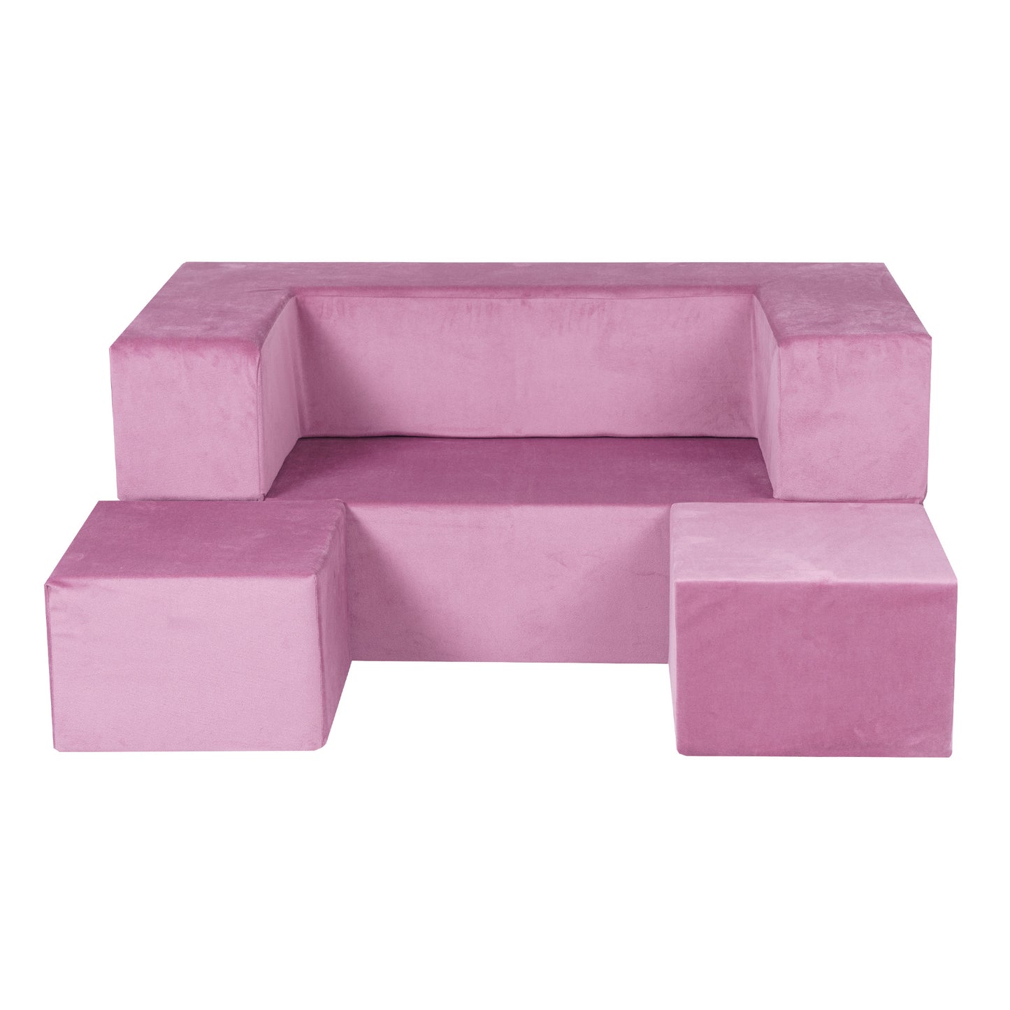 Soft Blocks Sofa, Pink