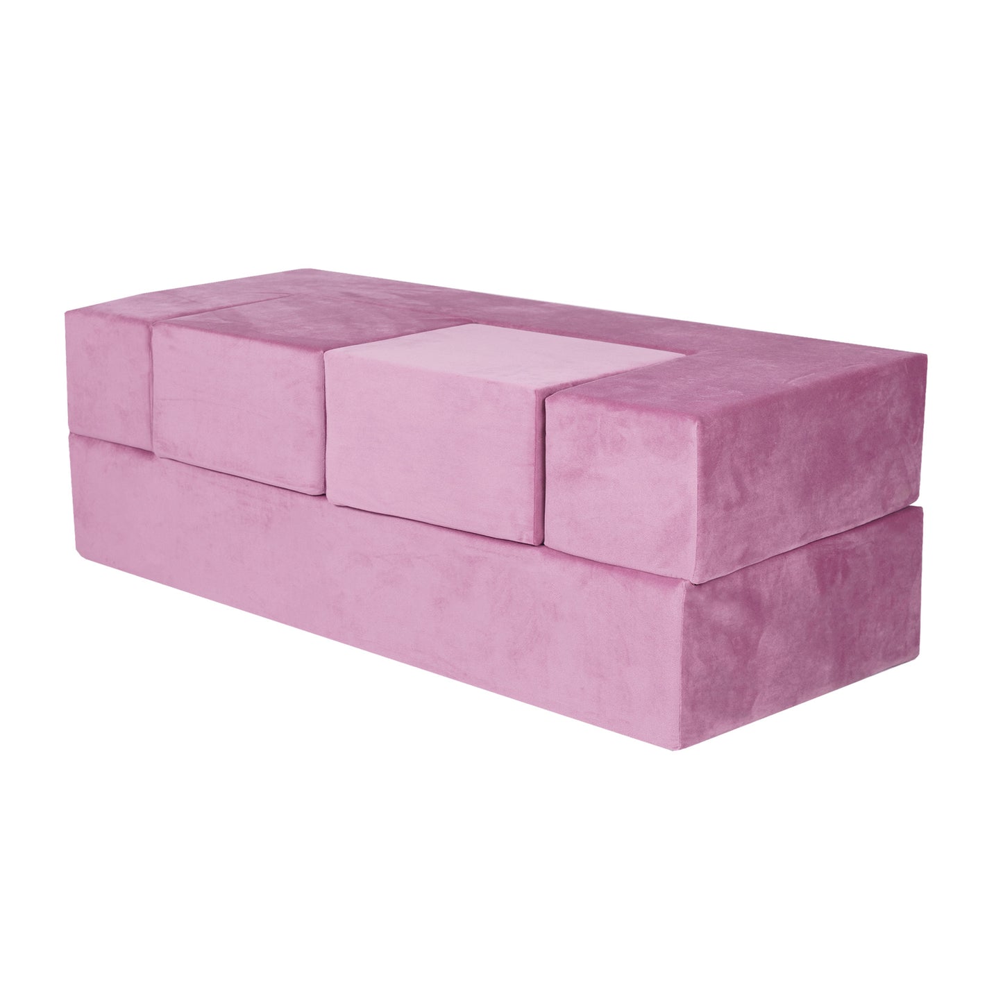 Soft Blocks Sofa, Pink