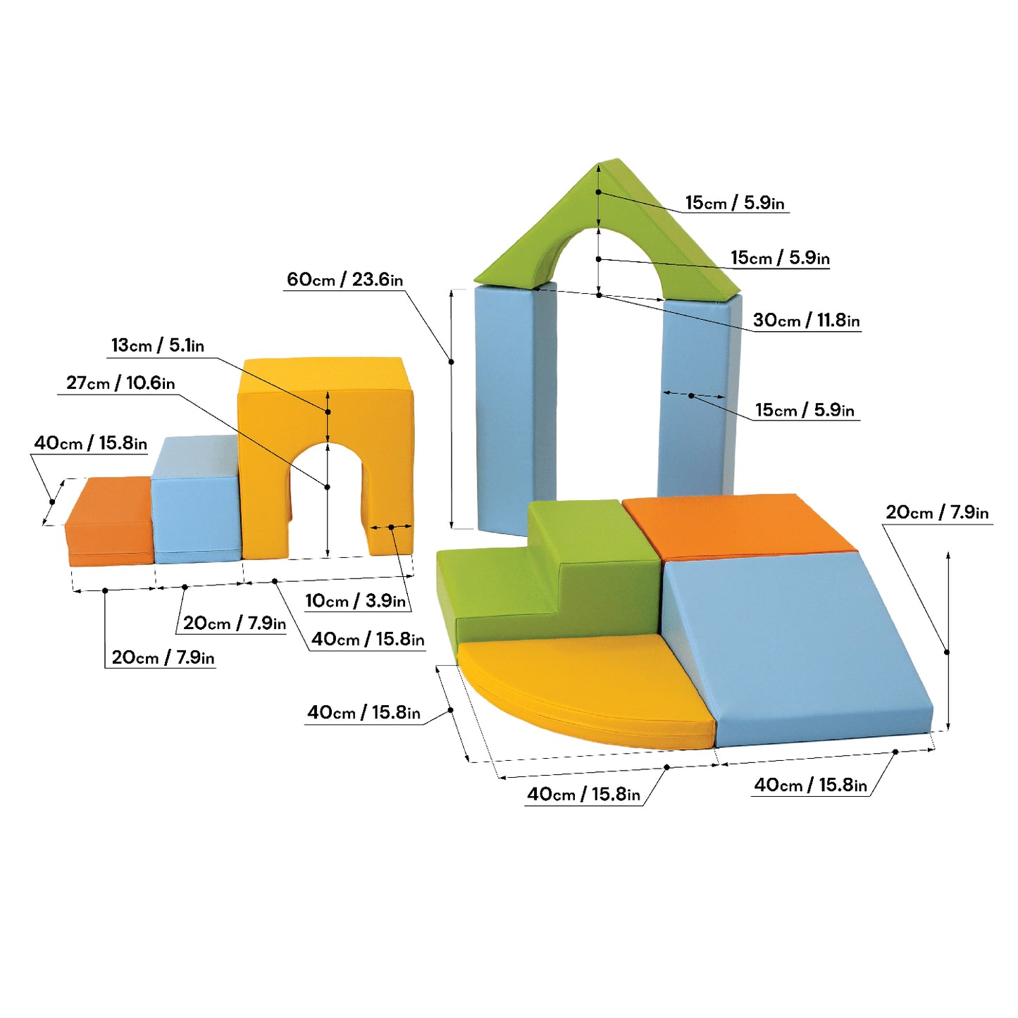 The Playground BUNDLE, White