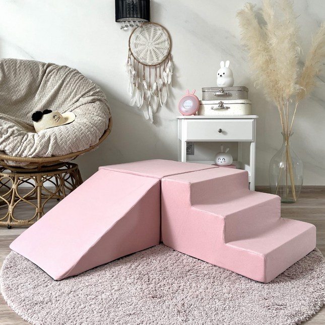 3 Piece Foam Playset, Pink