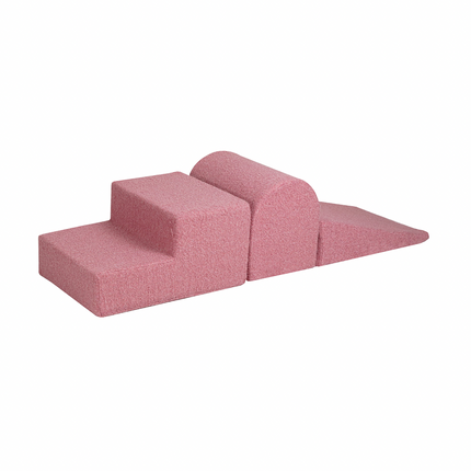 Bouclé Playsystem without Ball Pit, Pink