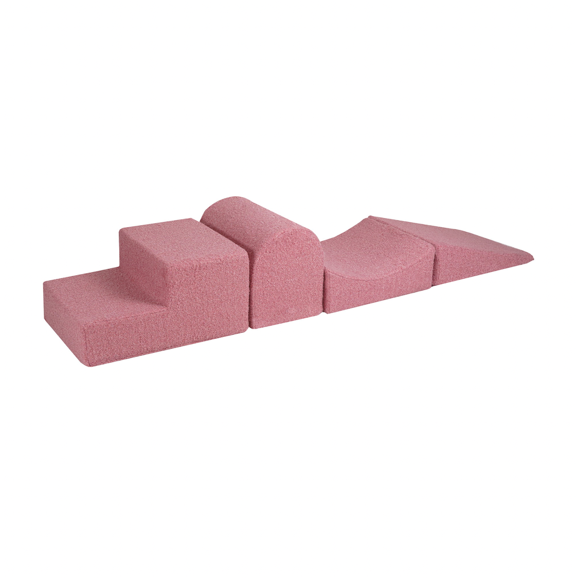 Bouclé Playsystem without Ball Pit, Pink