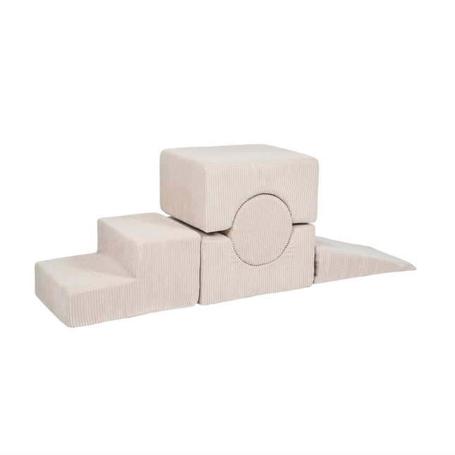 Cylinder 5-Piece Playsystem, Chunky Corduroy Vanilla