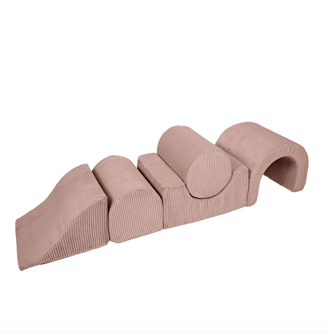 Bridge 5-Piece Playsystem, Chunky Corduroy Powder Pink