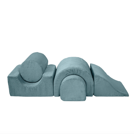 Bridge 5-Piece Playsystem, Chunky Corduroy Turquoise