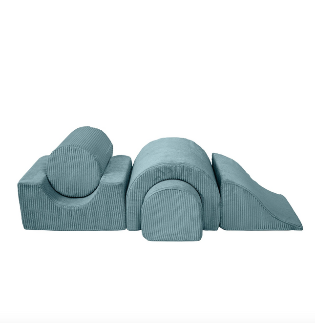 Bridge 5-Piece Playsystem, Chunky Corduroy Turquoise