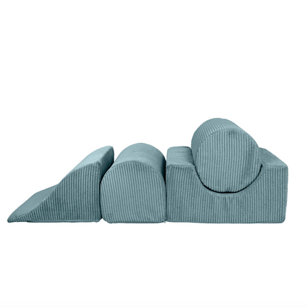 Bridge 5-Piece Playsystem, Chunky Corduroy Turquoise