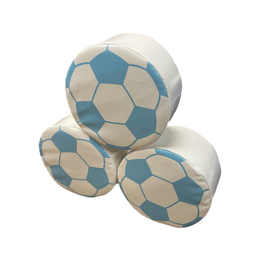 Soft Play Soccer Balls, Set of 3, (Commercial Grade)