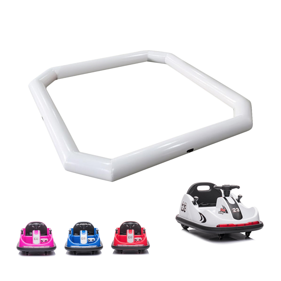 Aebs Inflatable Car Kids Bumper Car Sealed Inflatable Surround + Cars BUNDLE – Soft Play ...