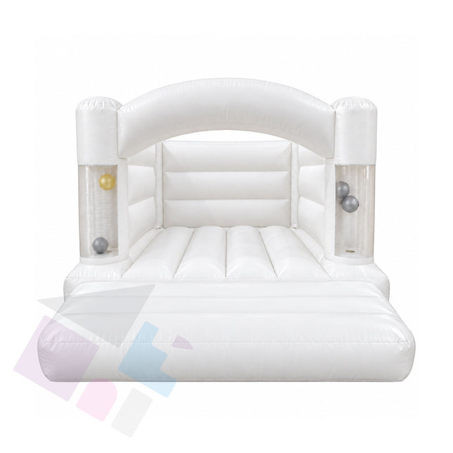 Luxury Balloon Leg Commercial Curved Arch Bouncy Castle – Kids Event Inflatable