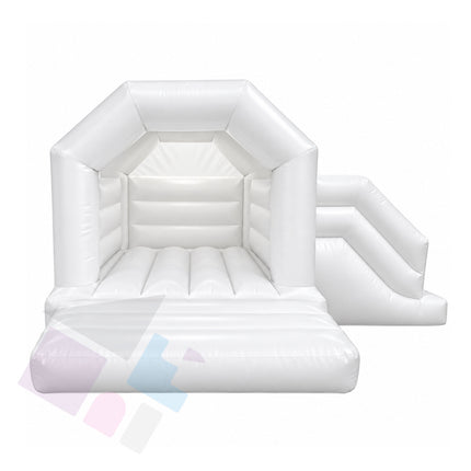 Kids A-Frame Combi Slide + Bouncy Castle