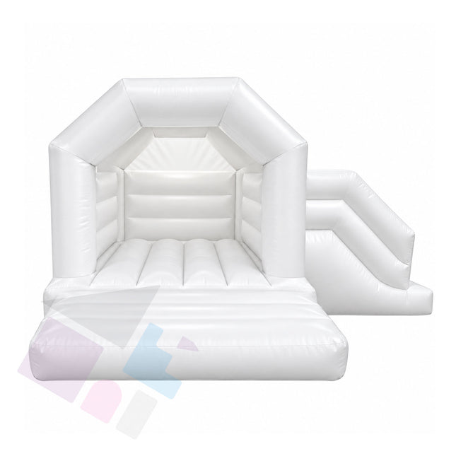 Kids A-Frame Combi Slide + Bouncy Castle