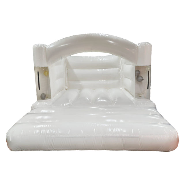 Luxury Balloon Leg Commercial Curved Arch Bouncy Castle – Kids Event Inflatable
