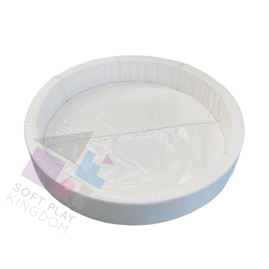 Extra Large Soft Play Round Ball Pit (from 9ft to 12ft) | All Foam, Velcro Attachments