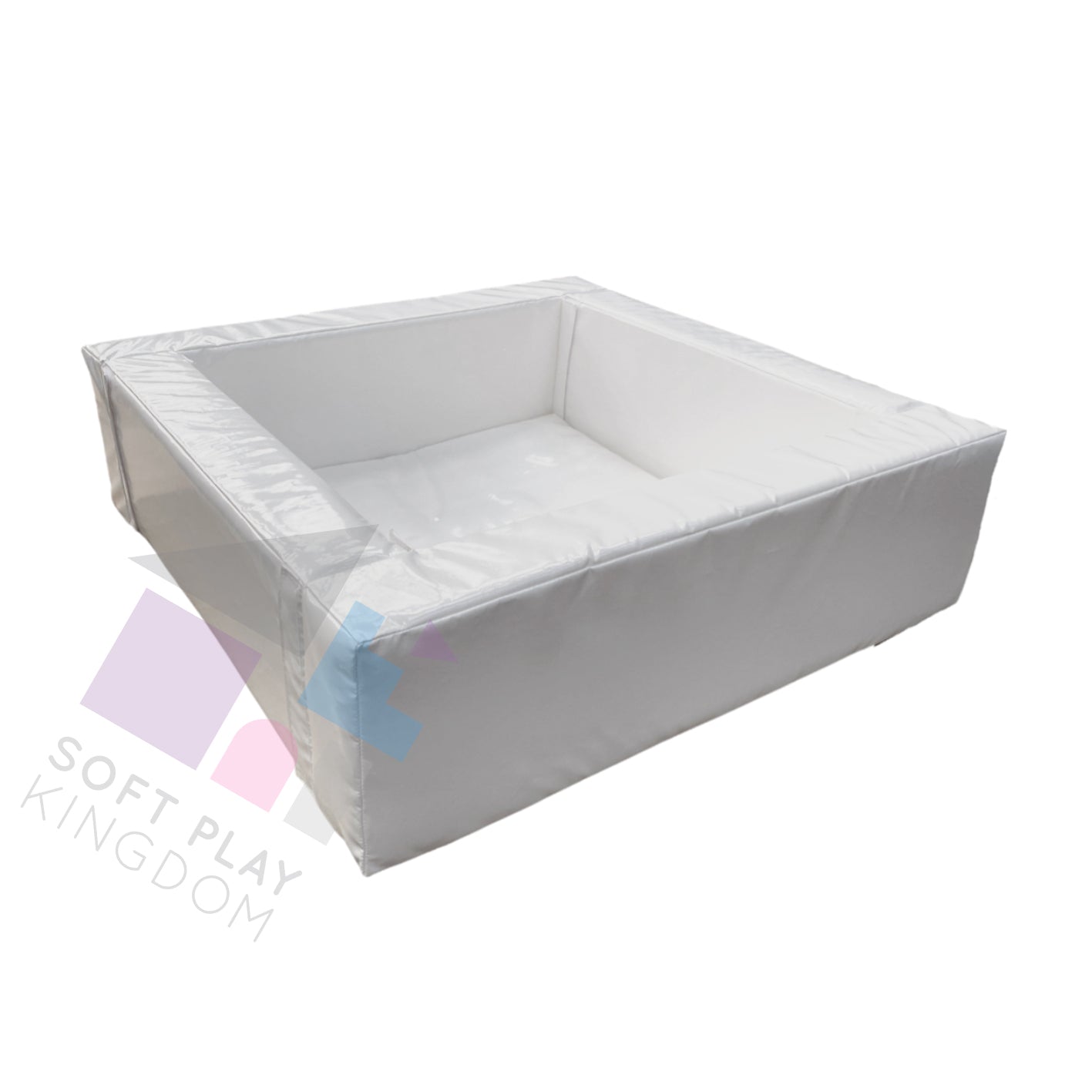 Large Soft Play Square Ball Pit (from 4ft to 8ft) | All Foam, Velcro Attachments