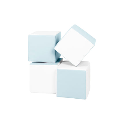 Soft Play Cubes (28cm Blocks), Pastel Blue