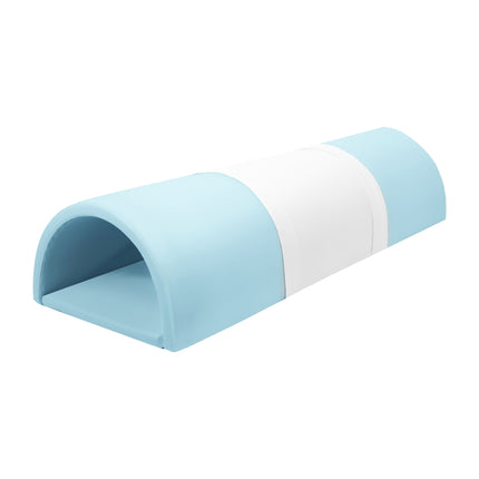 Soft Play Tunnel, 3 Pieces, Pastel Blue