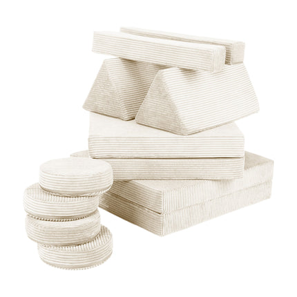 Soft Modular Sofa, Cream, Chunky Corduroy