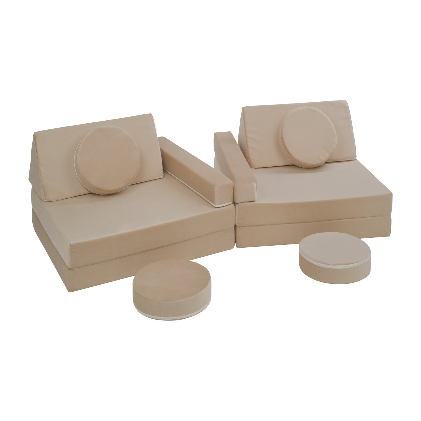 Soft Modular Sofa, Beige