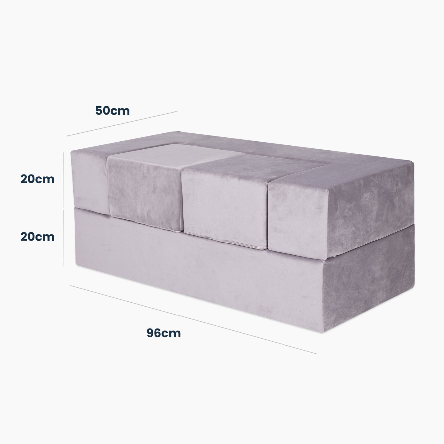 Soft Blocks Sofa, Grey