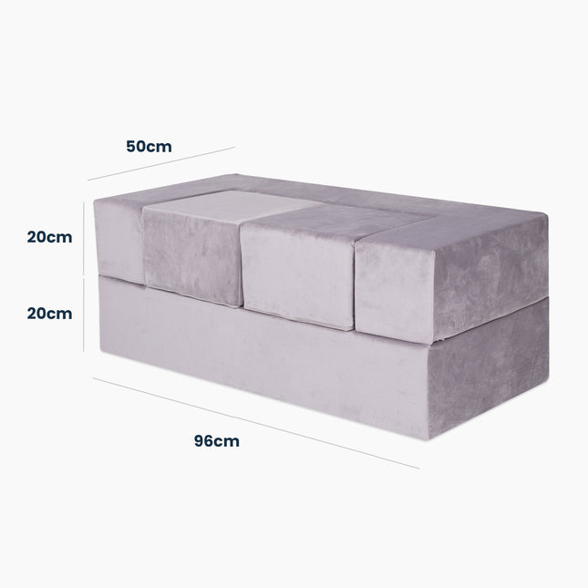 Soft Blocks Sofa, Grey