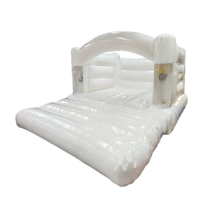 Luxury Balloon Leg Commercial Curved Arch Bouncy Castle – Kids Event Inflatable