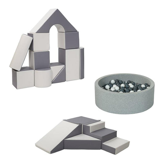 Ultimate Soft Play BUNDLE, Grey