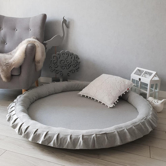 Nest Play Mat, Light Grey