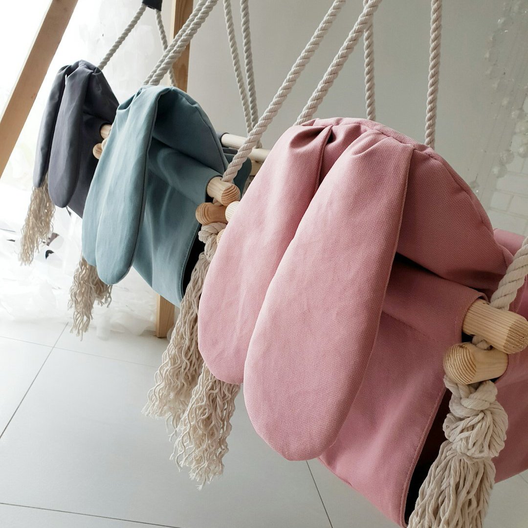 Bunny Rabbit Swing, Grey