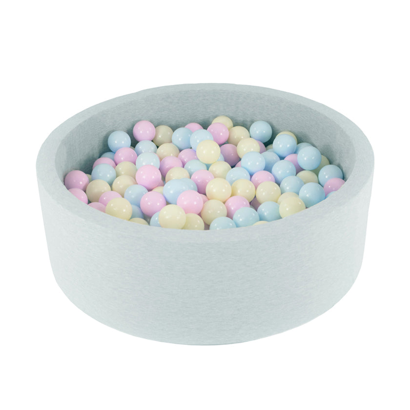 Soft Play Kingdom Ball Pit, The Pastel Edition, Grey