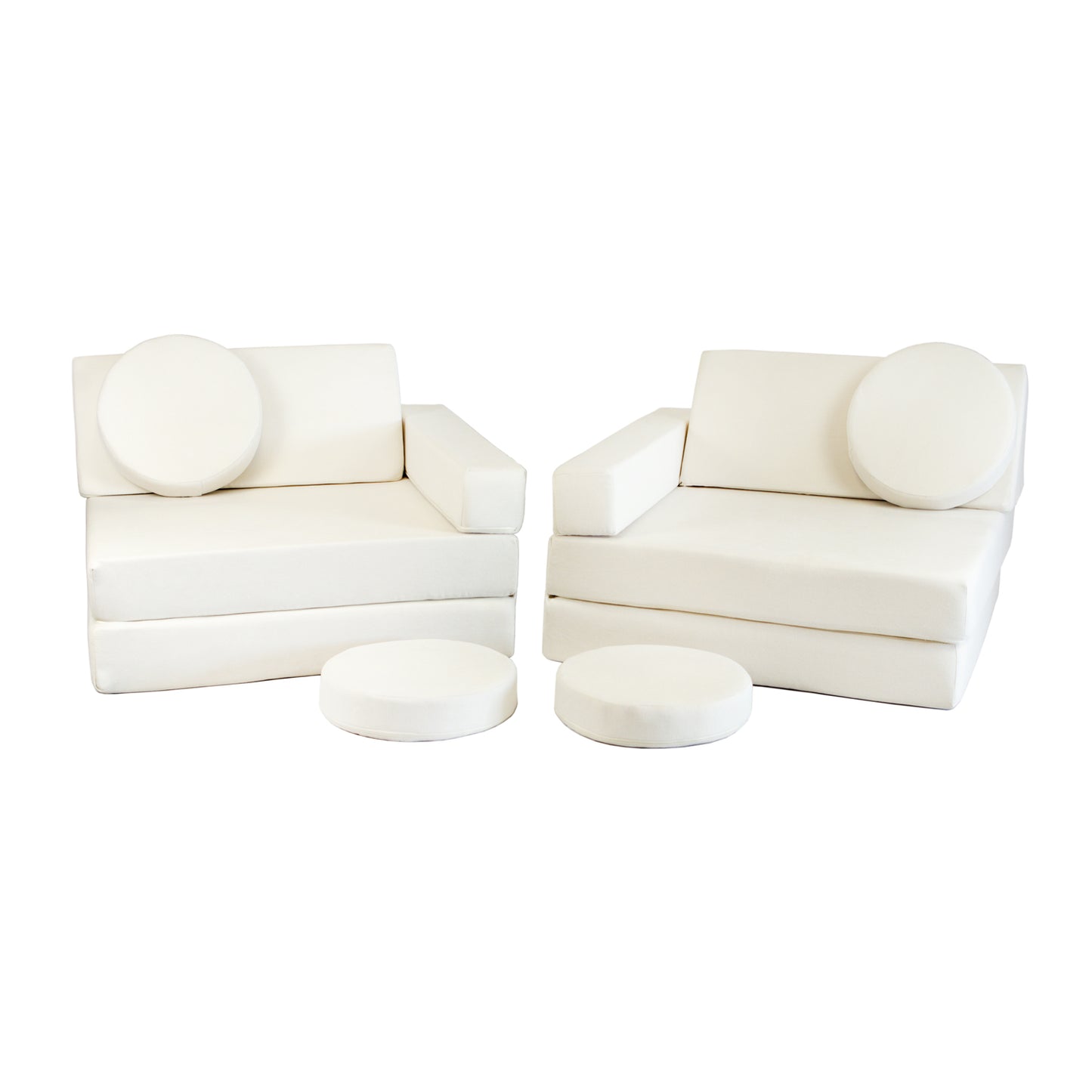 Soft Modular Sofa, Cream
