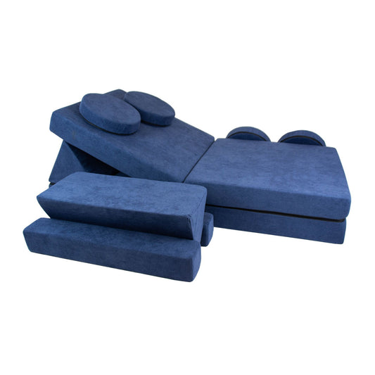 Soft Modular Sofa, Navy Blue