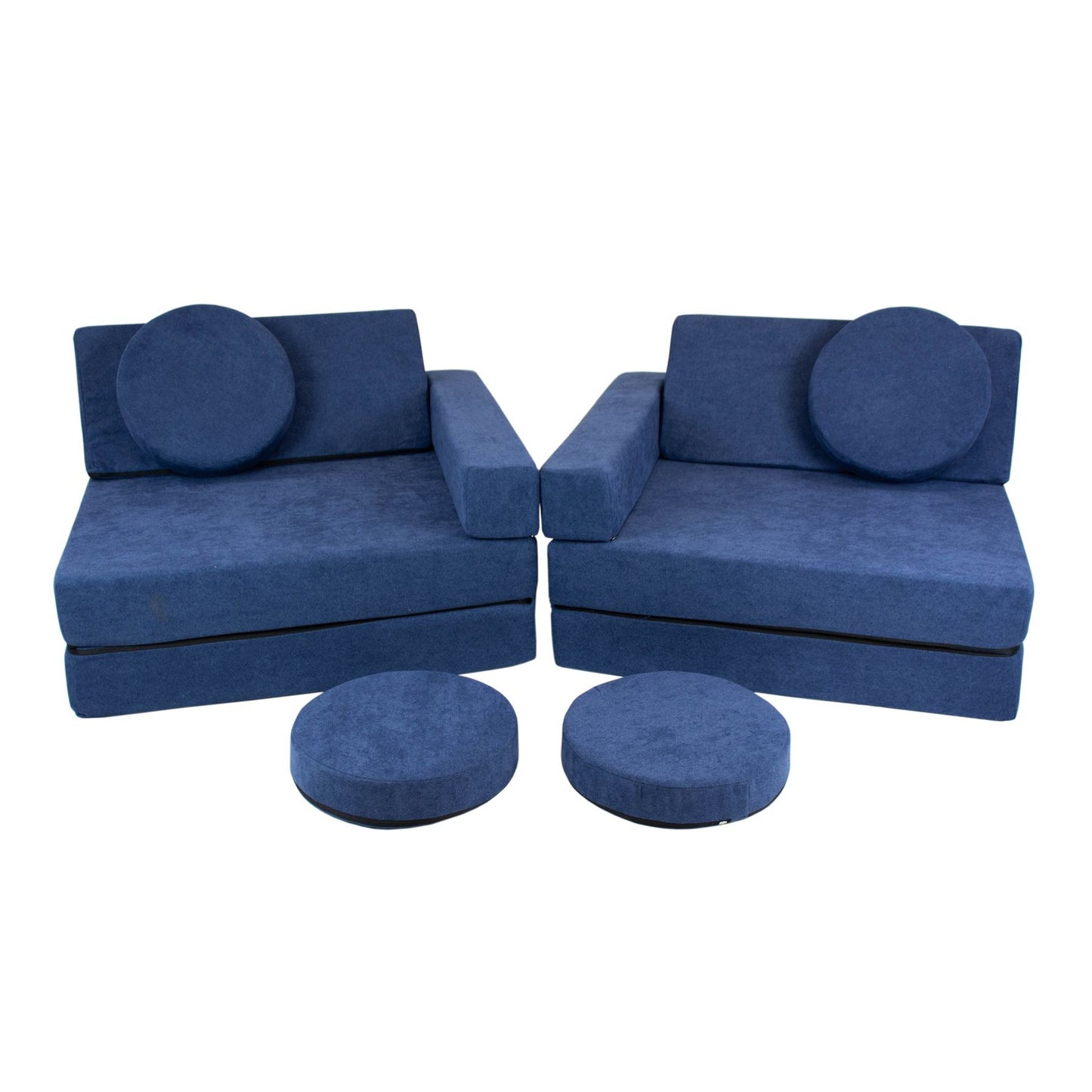 Soft Play Modular Sofa, Navy Blue