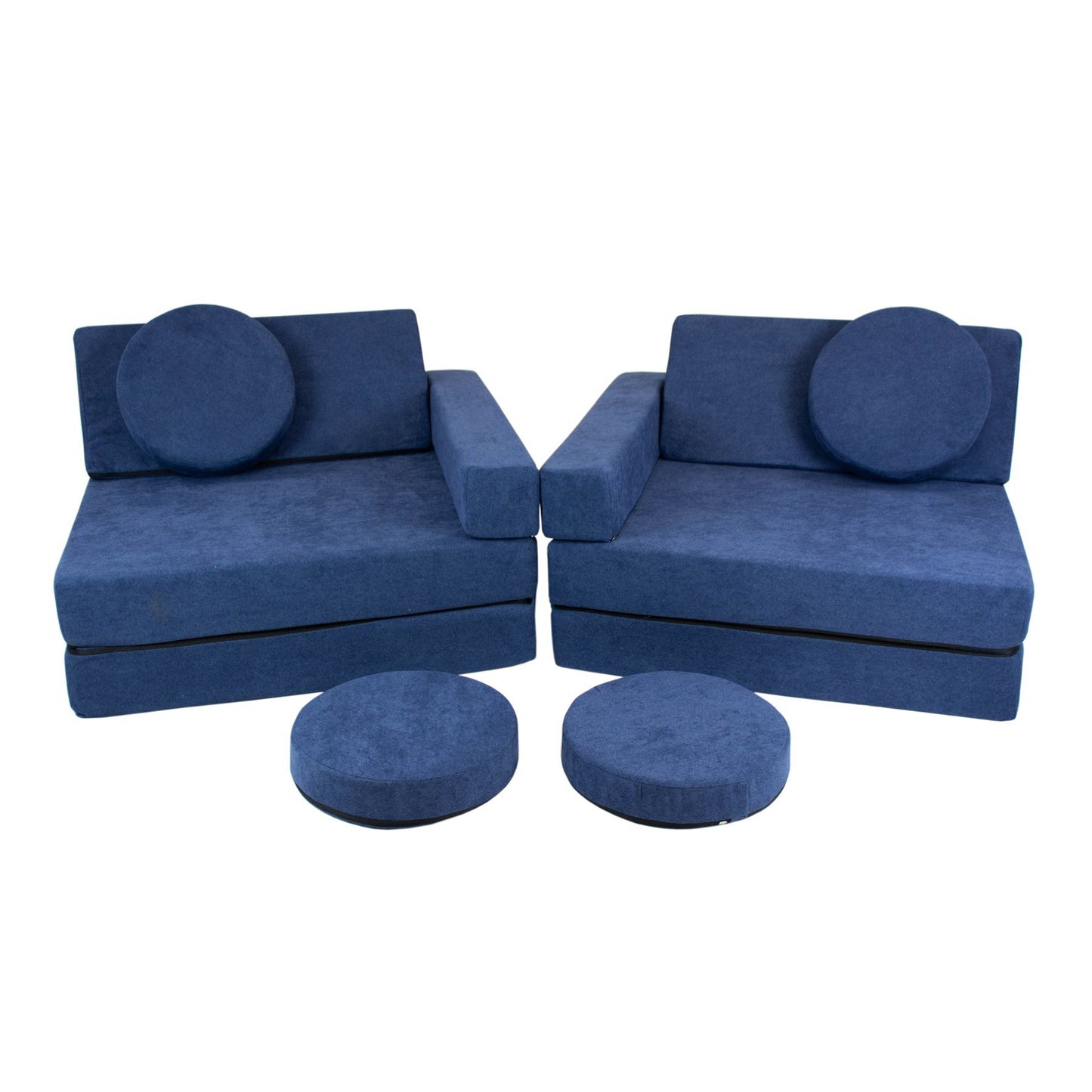 Soft Modular Sofa, Navy Blue