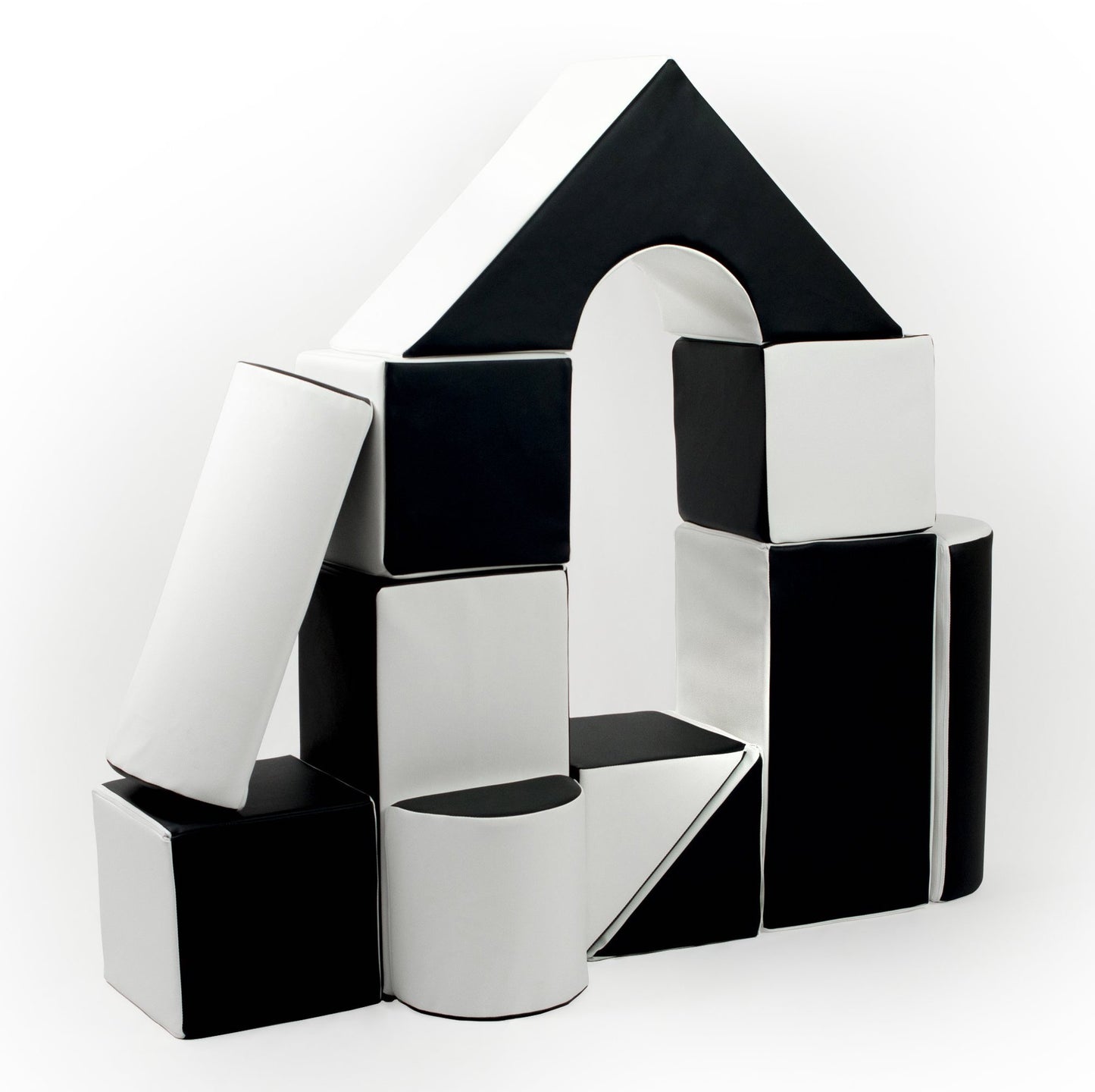 Castle Set (11 Pieces) | Black & White